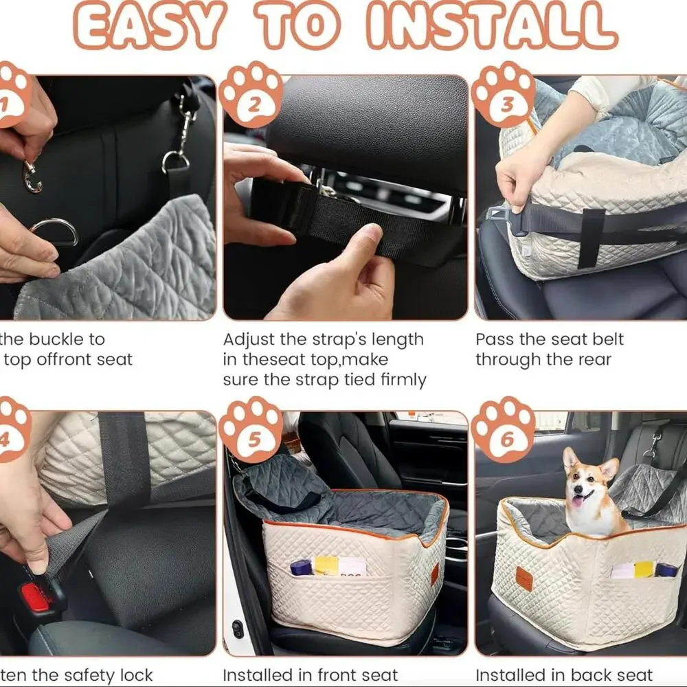 Dog Car Seat Booster - Picture 7 of 8